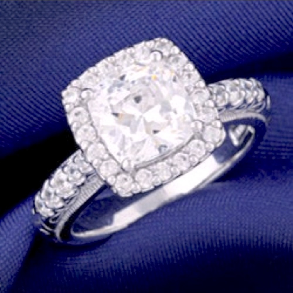 Tacori IV Bloom Cut engagement Ring - Picture 3 of 7